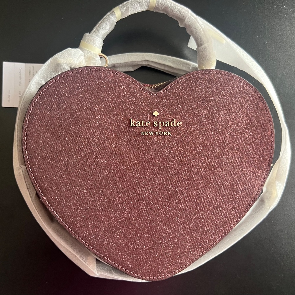 NEW Love Shack Heart Crossbody Kate Spade New York - Picture 2 of 6